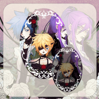 Image 3 of Imitation Black Reflective Badge