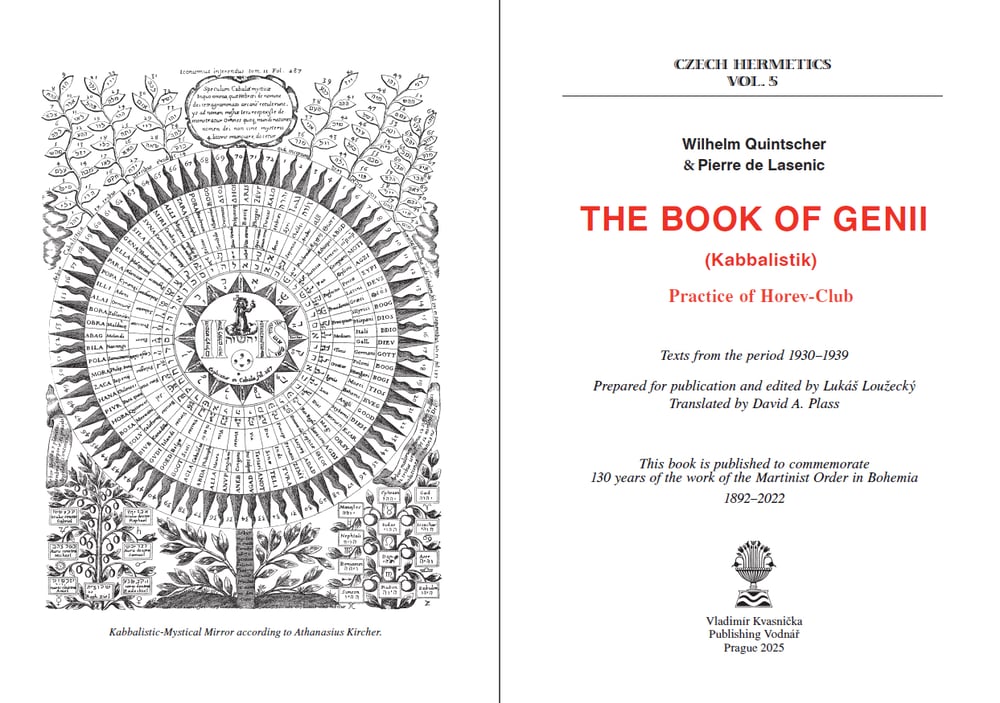 Image of Quintscher & Lasenic: The Book of Genii STANDARD EDITION