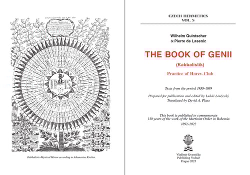 Image of Quintscher & Lasenic: The Book of Genii. SIGNED BY EDITOR