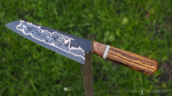 Image of Santoku  cu-mai 182mm