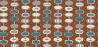 Image 2 of Provence by Lucienne Day at Mini Moderns - Chestnut 