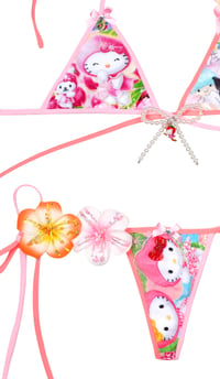 Image 4 of Peach pinky hellokitty bikini