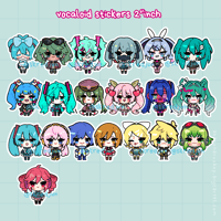 V0CALOID × 5cm | 2'' STICKERS