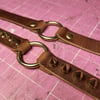 Brown & Brass O-Ring Choker