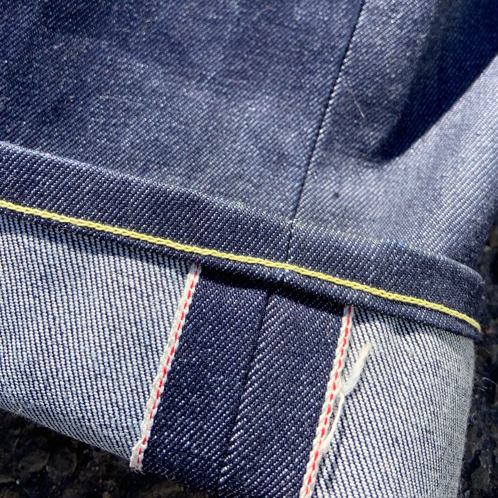 Image of 14oz Laceback Jeans 32x32