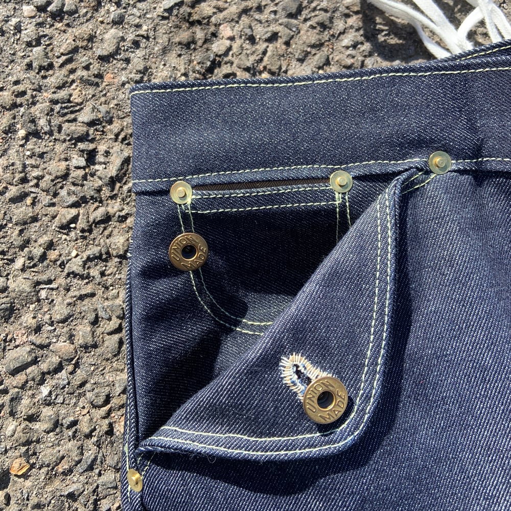 Image of 14oz Laceback Jeans 32x32