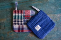 Image 5 of Fabric Patchwork Pot Holder Handmade KItchen Accessories
