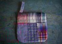 Image 2 of Fabric Patchwork Pot Holder Handmade KItchen Accessories