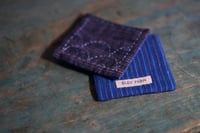 Image 4 of Handmade Sashiko Coasters Pair of Fabric Coasters