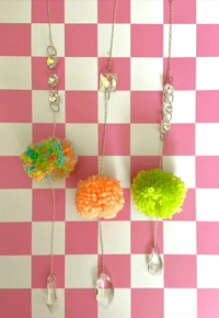 Image 1 of pom pom suncatcher