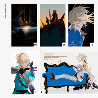 Image 3 of Print Catalog // botw / zelda 