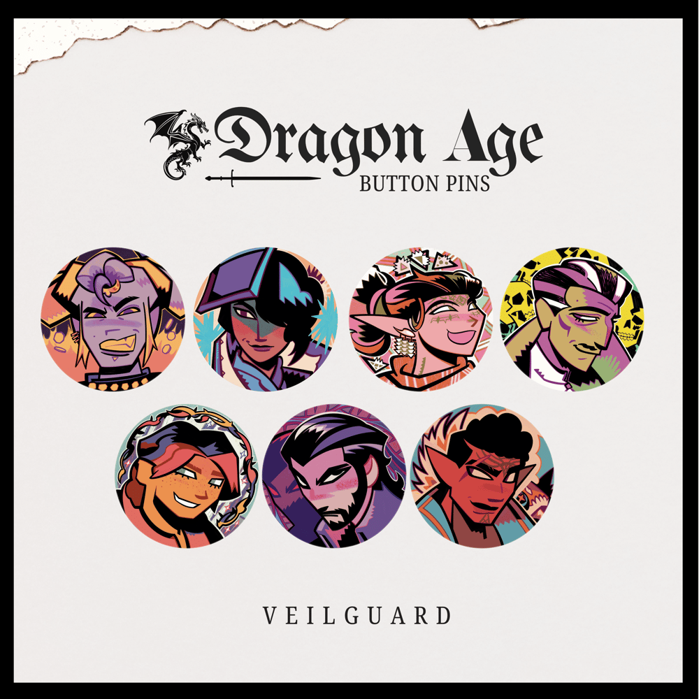 [TROFFEL] Dragon Age Pins