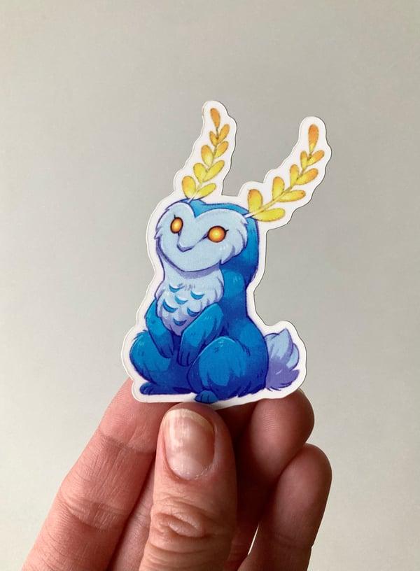 Image of Lord of the mountain + Blupee Sticker