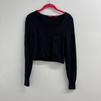 Image 1 of cropped hugo boss cardigan