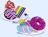 Pride Dessert Stickers