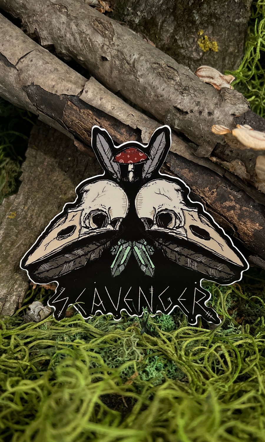 Image of SCAVENGER VINYL STICKER