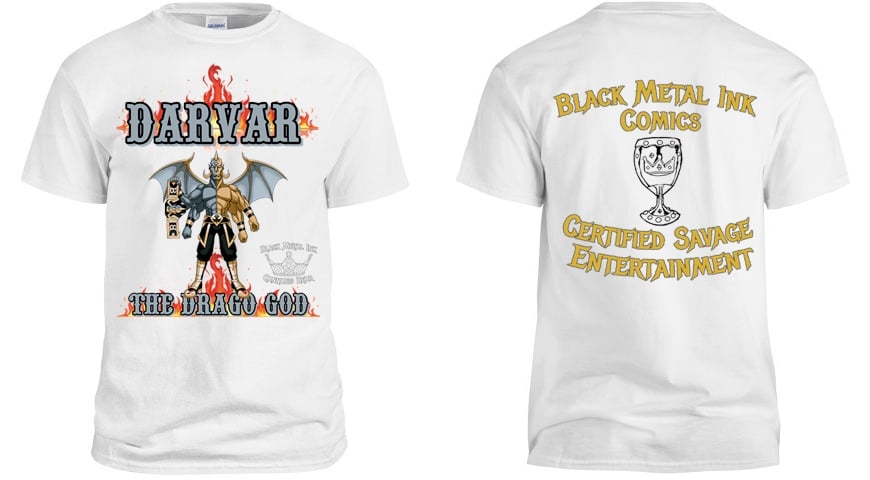 Image of Darvar The Drago God t shirt 
