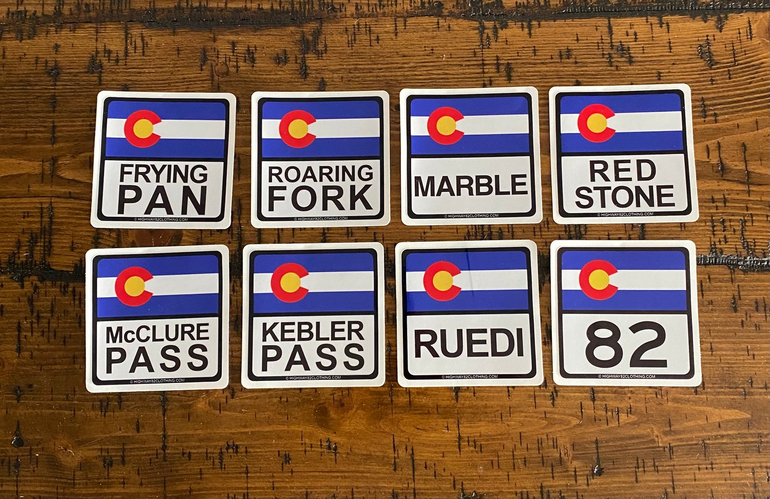 Image of Mountain Town Stickers 2