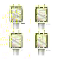 Image 3 of NCT 127 Lightstick Name Decals