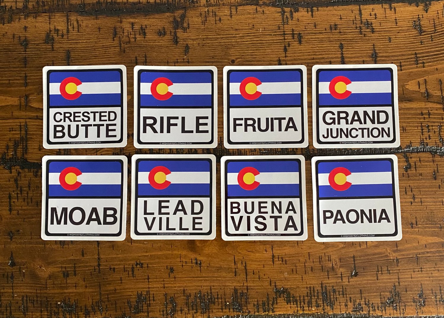 Image of Mountain Town Stickers 3