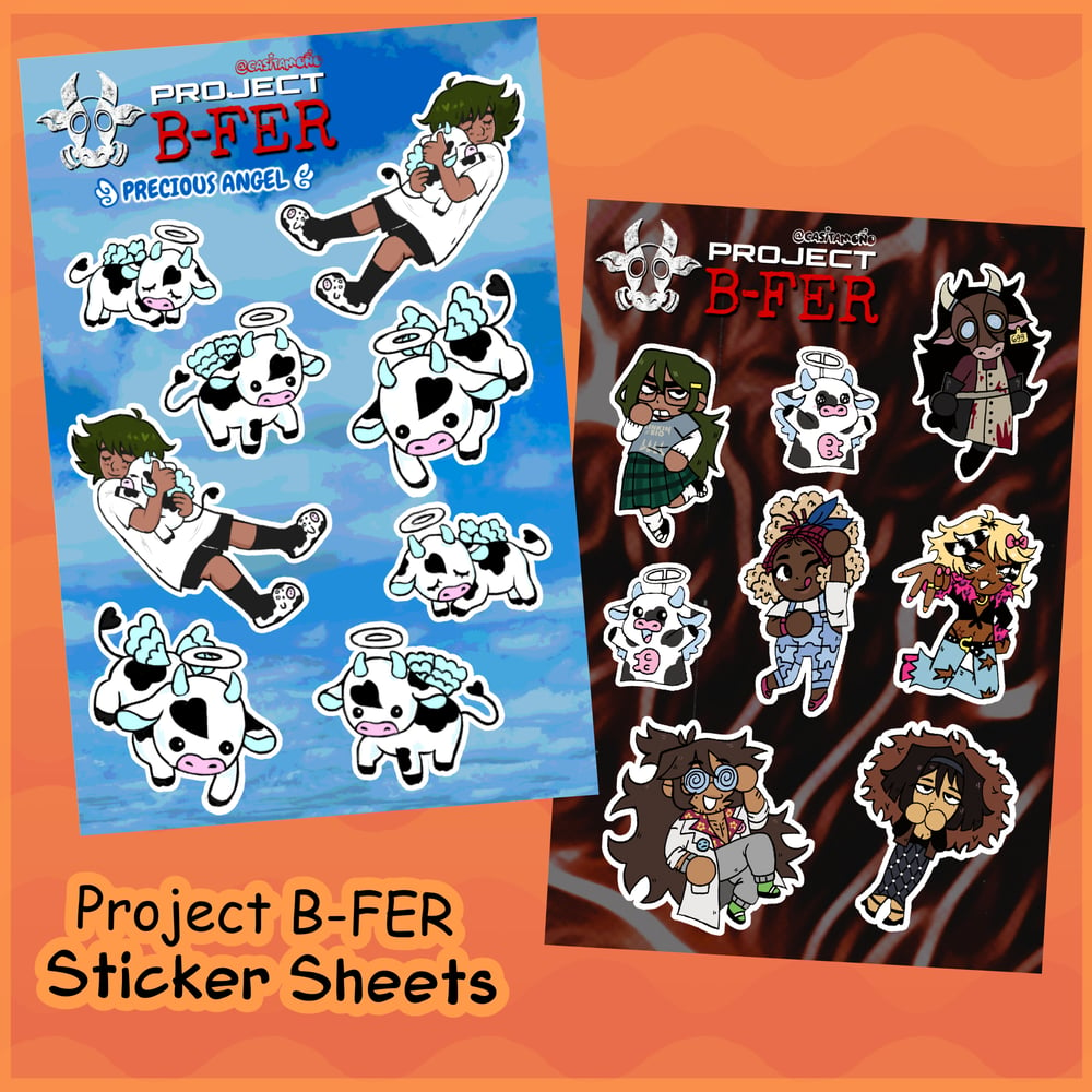 Image of Project B-FER Sticker Sheets