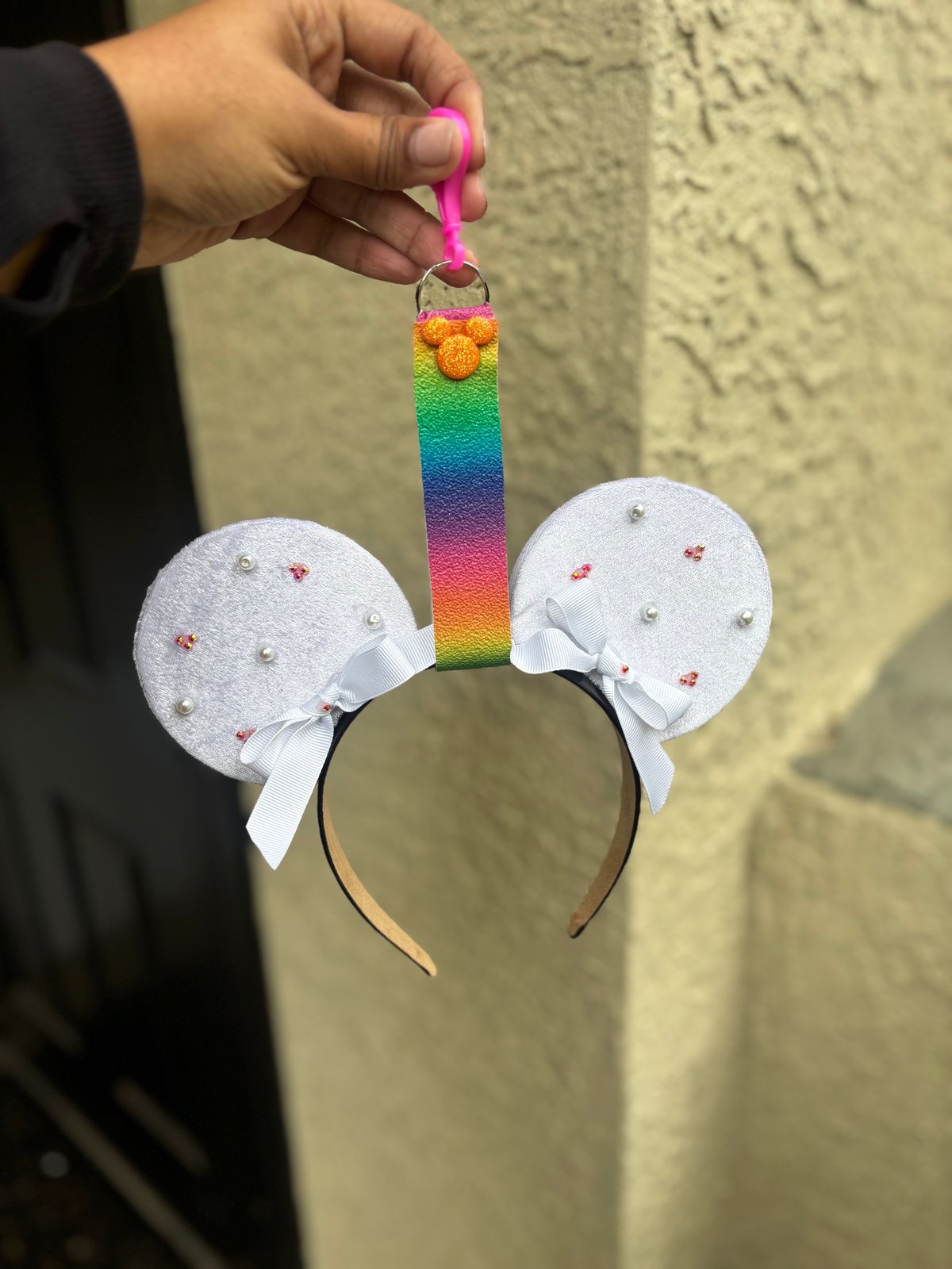 Image of Mouse ears keychain holder