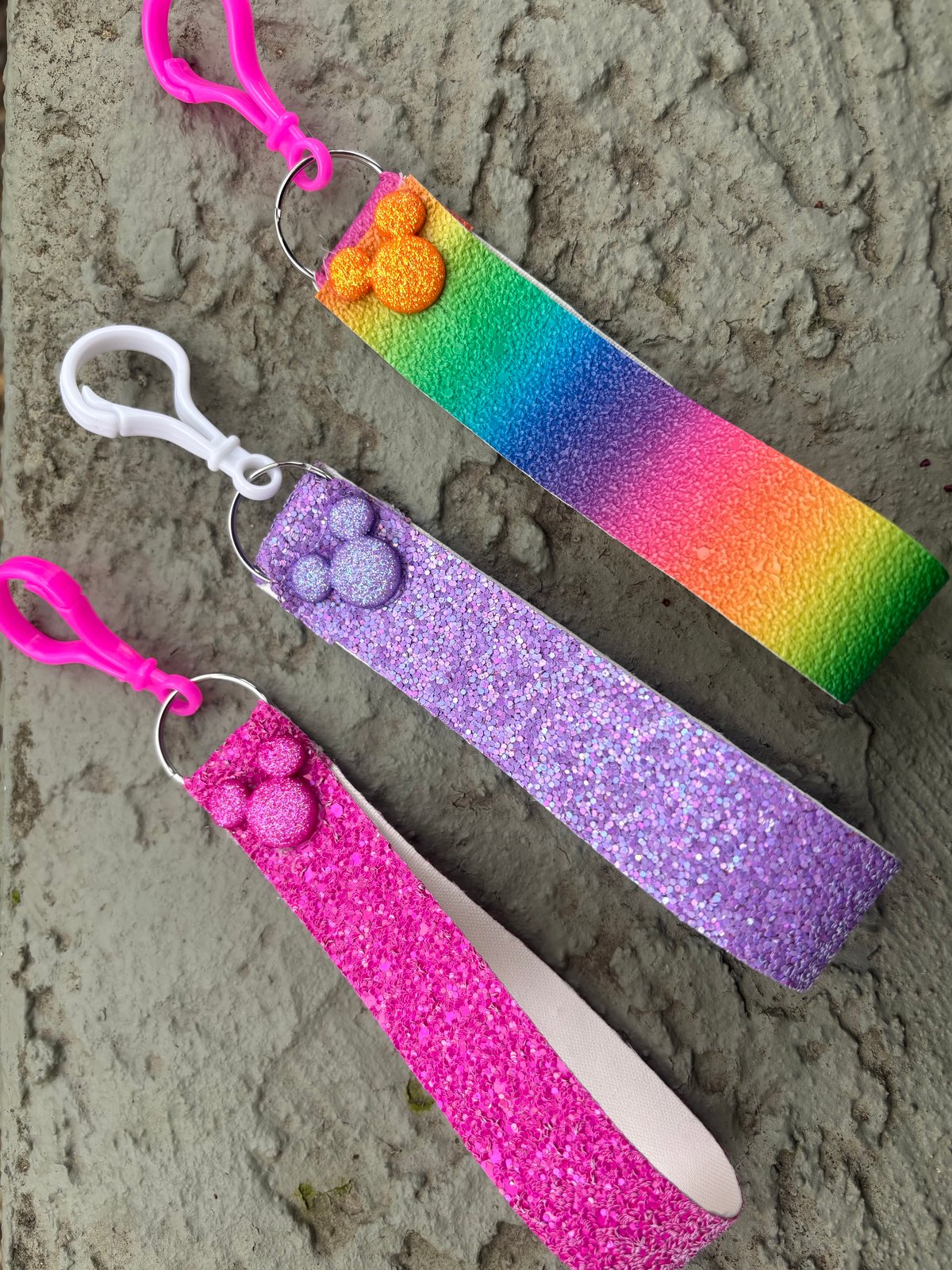 Image of Mouse ears keychain holder