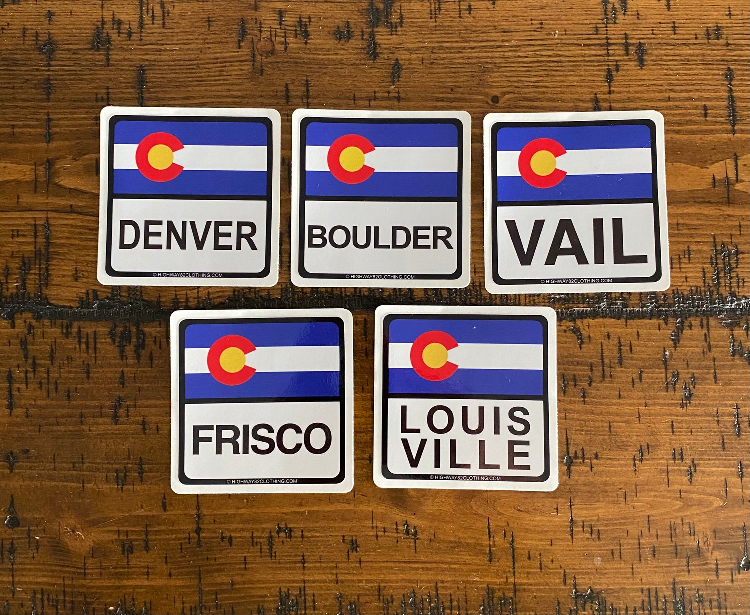 Image of Mountain Town Stickers 4
