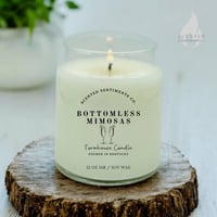 Image 1 of Bottomless Mimosas 12 oz Apothecary Soy Wax Candle