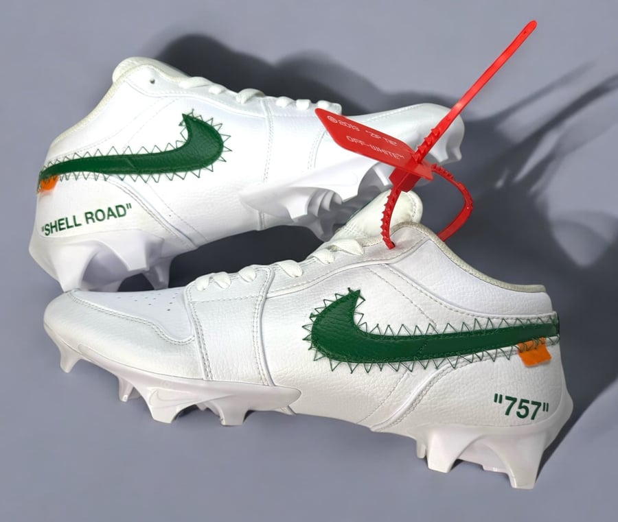 Image of Sewn Custom Cleats (Base cleat provided)