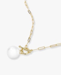 Classic Pearl Toggle Necklace