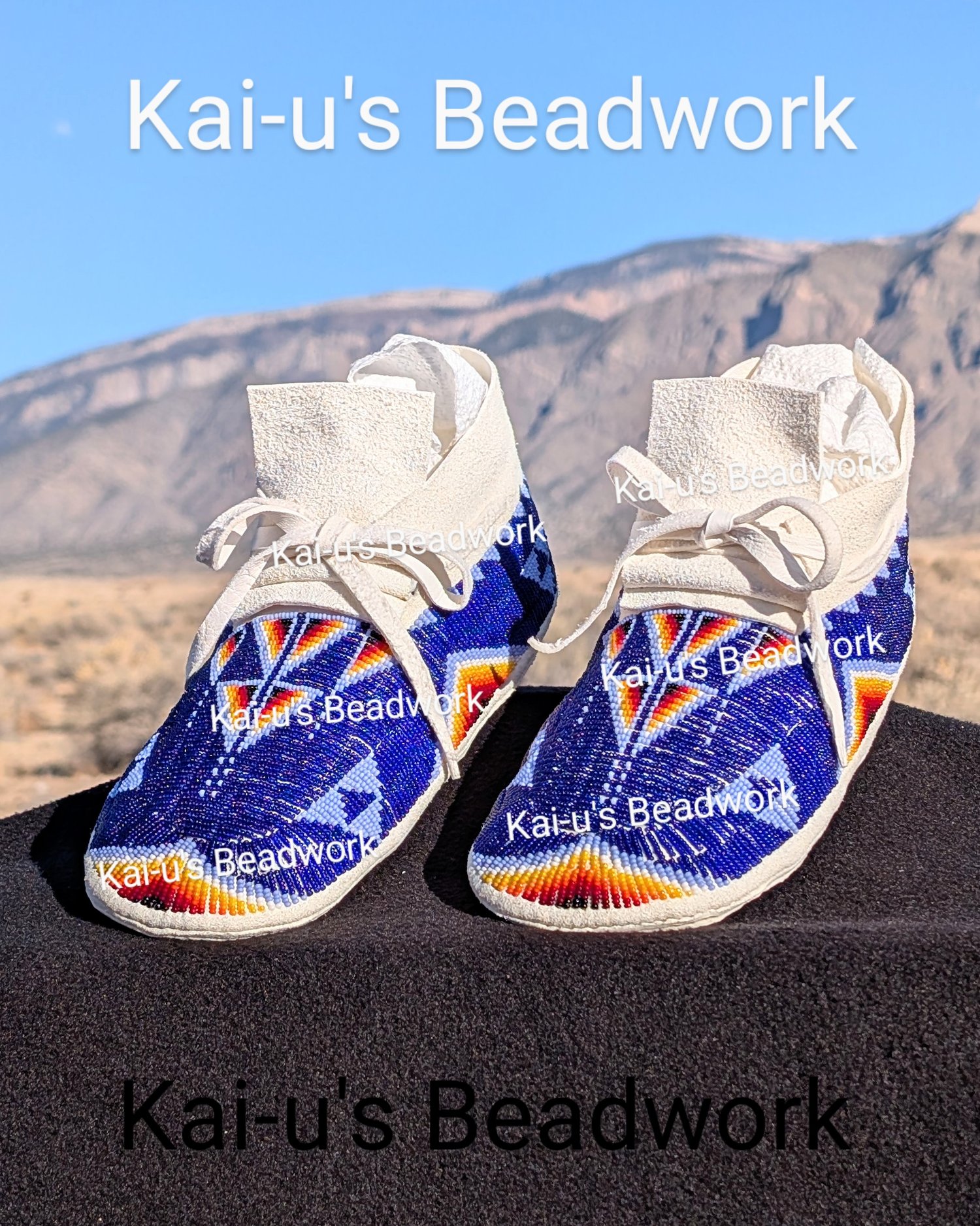 Image of "Midnight" Moccasins