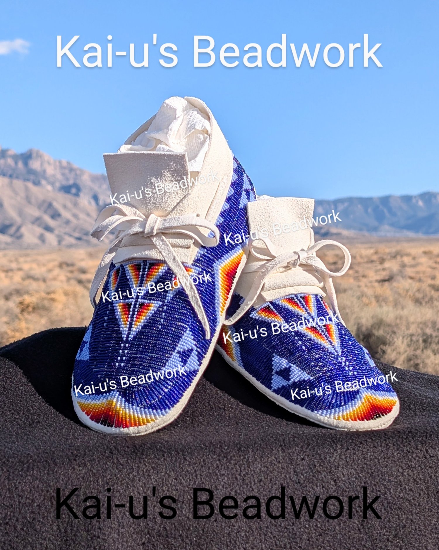 Image of "Midnight" Moccasins