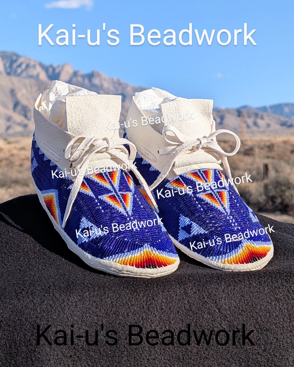 Image of "Midnight" Moccasins