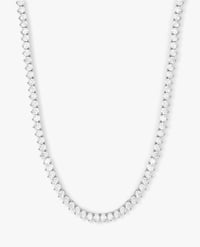 Radiant Diamond-Inspired Necklace