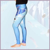 Image 7 of Yoga Pants - Nooksack River Eagles