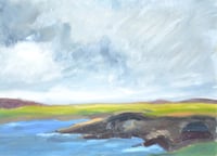 Image 1 of Hook Head Inminent Rain Oil Painting