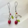 strawberry phone/bag charm