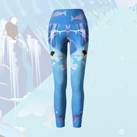 Image 2 of Yoga Pants - Nooksack River Eagles