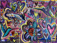 Image 3 of Expressing happiness and hummingbirds 