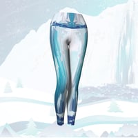 Image 1 of Yoga Pants - Winter Magic