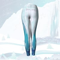 Image 4 of Yoga Pants - Winter Magic