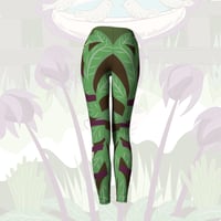 Image 5 of Yoga Pants - Sprouting Spring