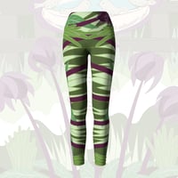 Image 3 of Yoga Pants - Sprouting Spring