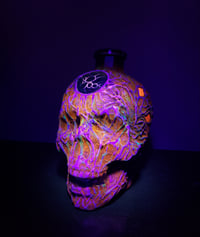 Image 12 of Otherworldly Fungus Skull Bottle