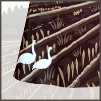 Image 1 of Skirt - Bellingham Mud Swans
