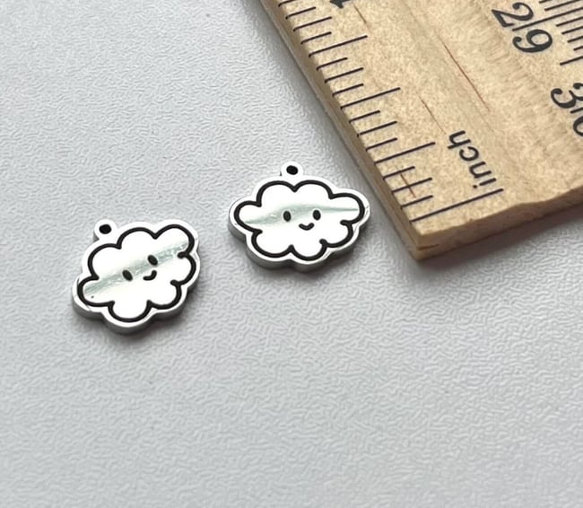 cute character surgical grade charms