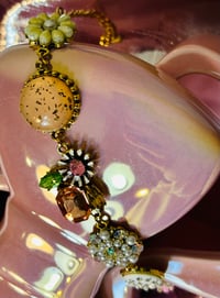Image 3 of Flower Rhinestone Bracelet 