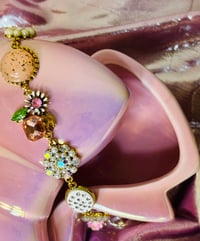 Image 5 of Flower Rhinestone Bracelet 