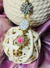 Image 7 of Flower Rhinestone Bracelet 